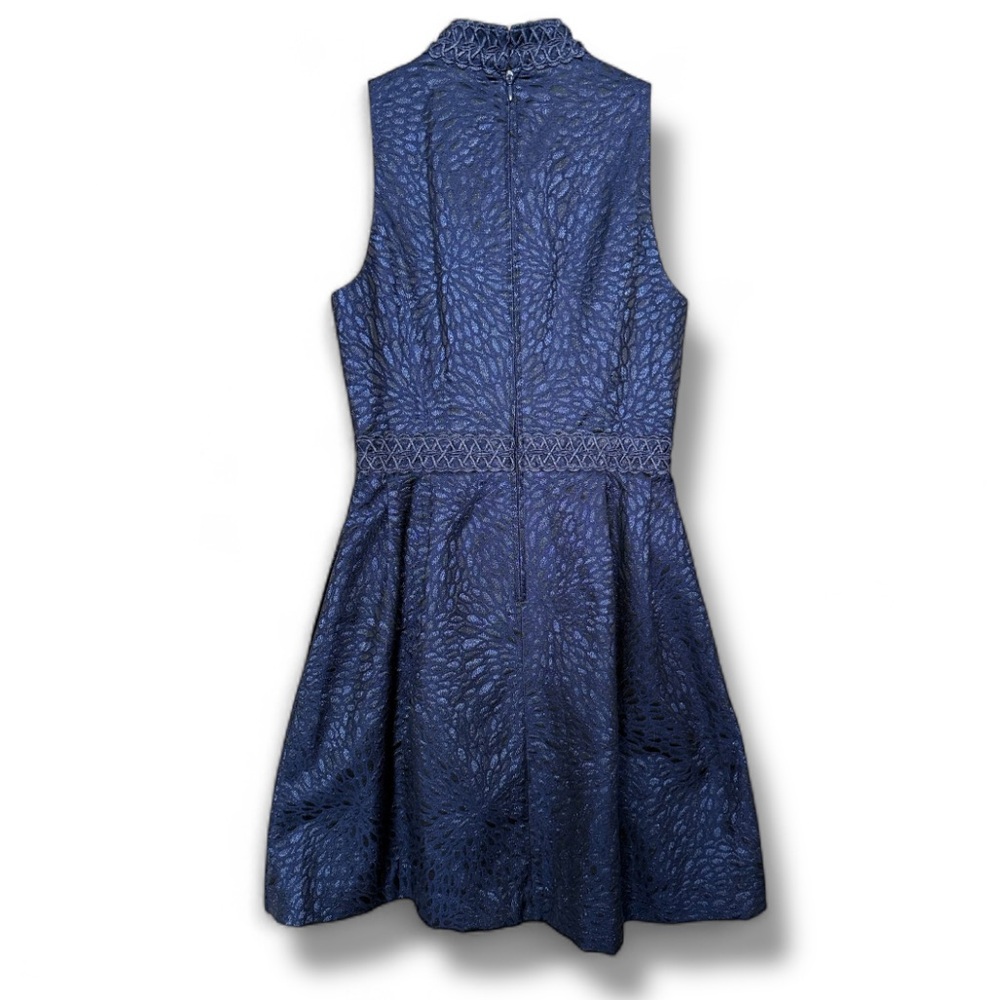 Lilly Pulitzer Franci Sleeveless Mini Dress in True Navy Jacquard | NWT Size 4 - Picture 7 of 14